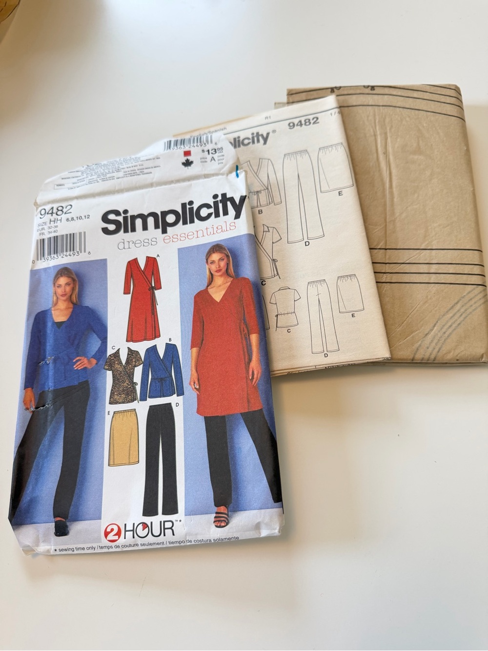 Simplicity dress essentials 9482 Sewing Pattern Size 6,8,10,12